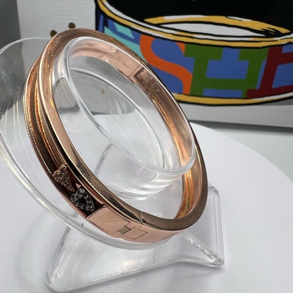 Elise Paige Charm Bangle - Rose - Size Large - Picture 3 of 16